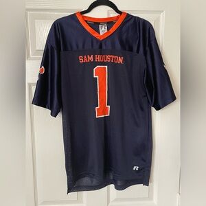Sam Houston State University Bearkats Football Jersey #1 Russell Athltcs Mens M